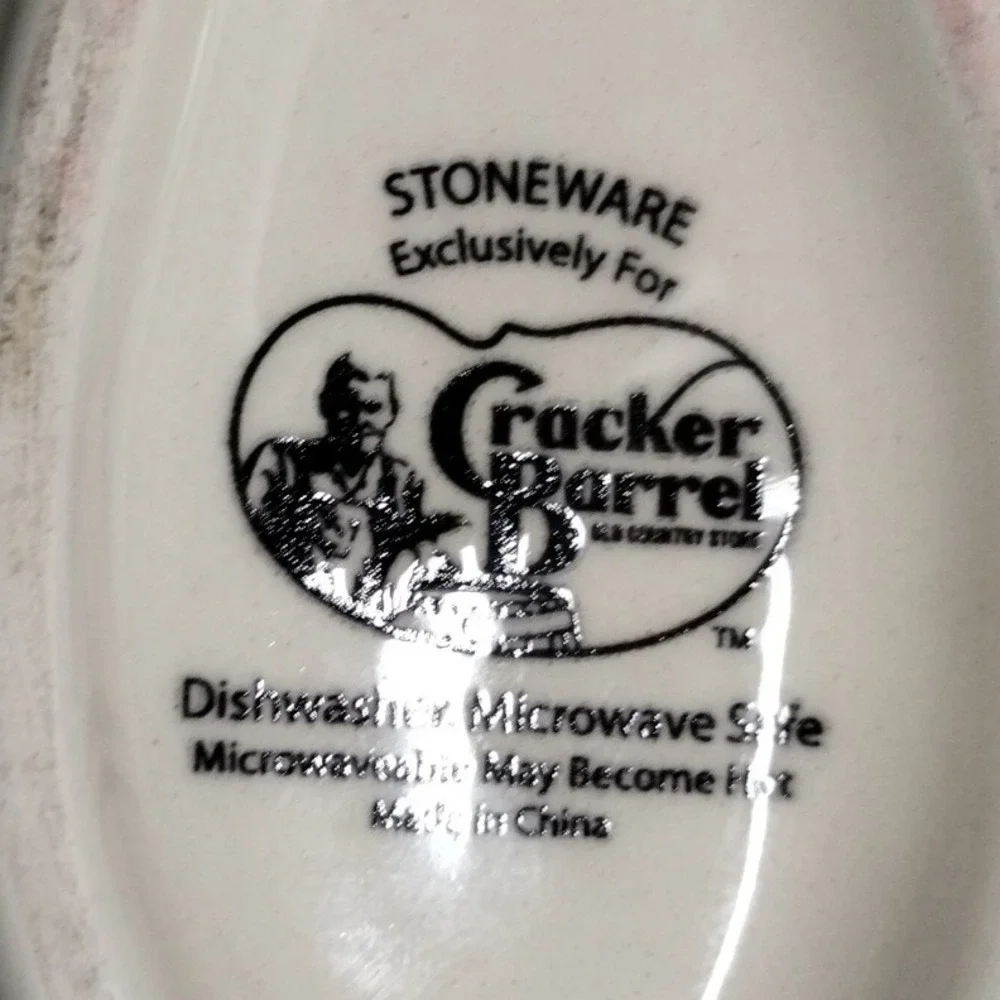 Cracker Barrel Owl‎ Spoon Rest Christmas Holiday Stoneware Top Hat Red Scarf